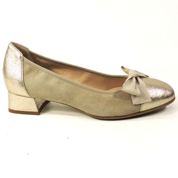 DONNA SOFT 🇮🇹 WOMEN'S BEIGE SUEDE COMFORT LOAFERS - Picture 4 of 8